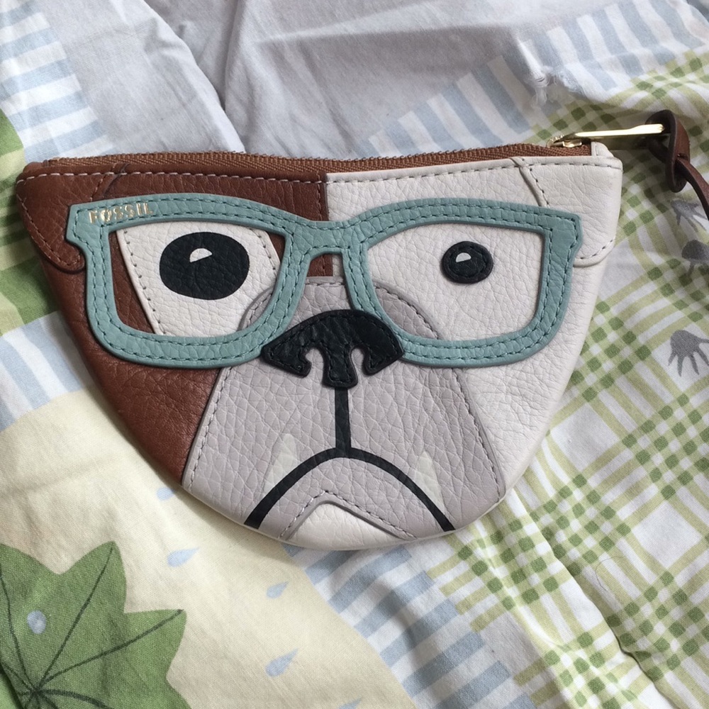 Fossil Leather Coin Purse